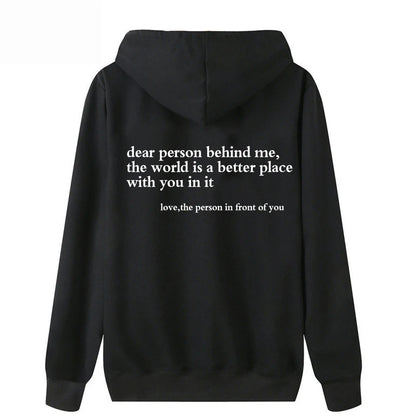 Positive Message Hoodie (Dear Person)